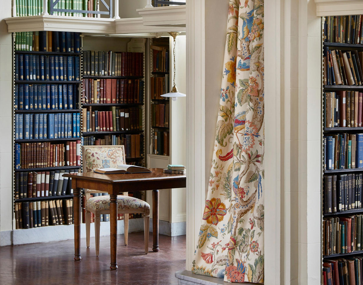 Lee Jofa TREE OF LIFE DENIM/BERRY Fabric