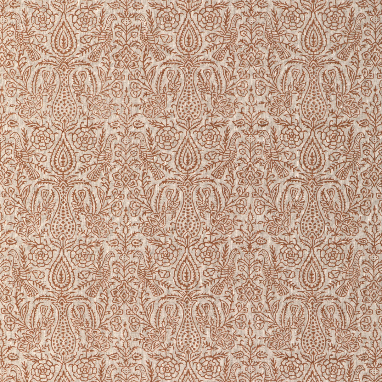 Lee Jofa HAVEN HANDBLOCK SPICE Fabric
