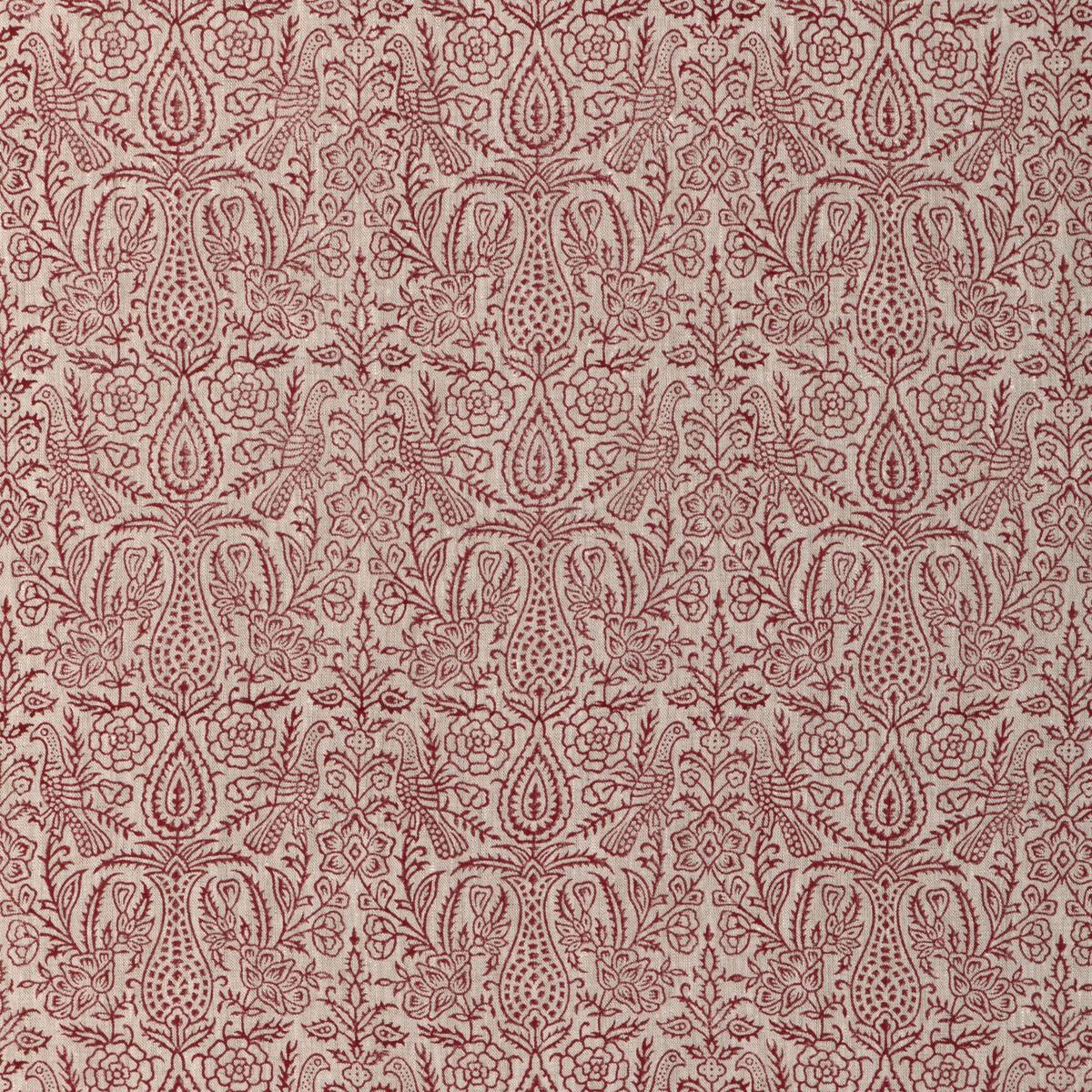 Lee Jofa HAVEN HANDBLOCK RUBY Fabric