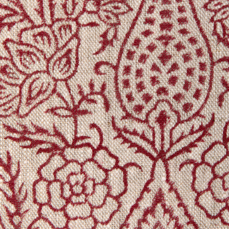 Lee Jofa HAVEN HANDBLOCK RUBY Fabric