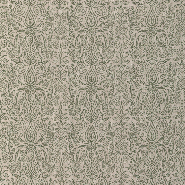 Lee Jofa HAVEN HANDBLOCK MOSS Fabric