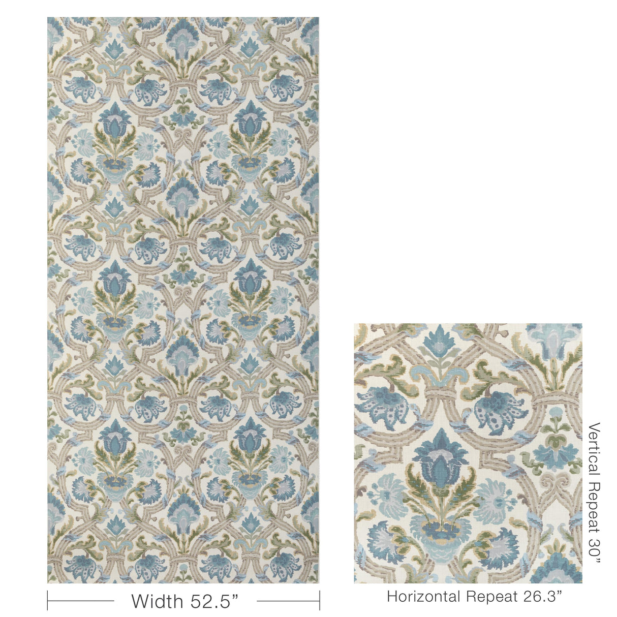 Lee Jofa NEW SEVILLA LINEN SLATE Fabric