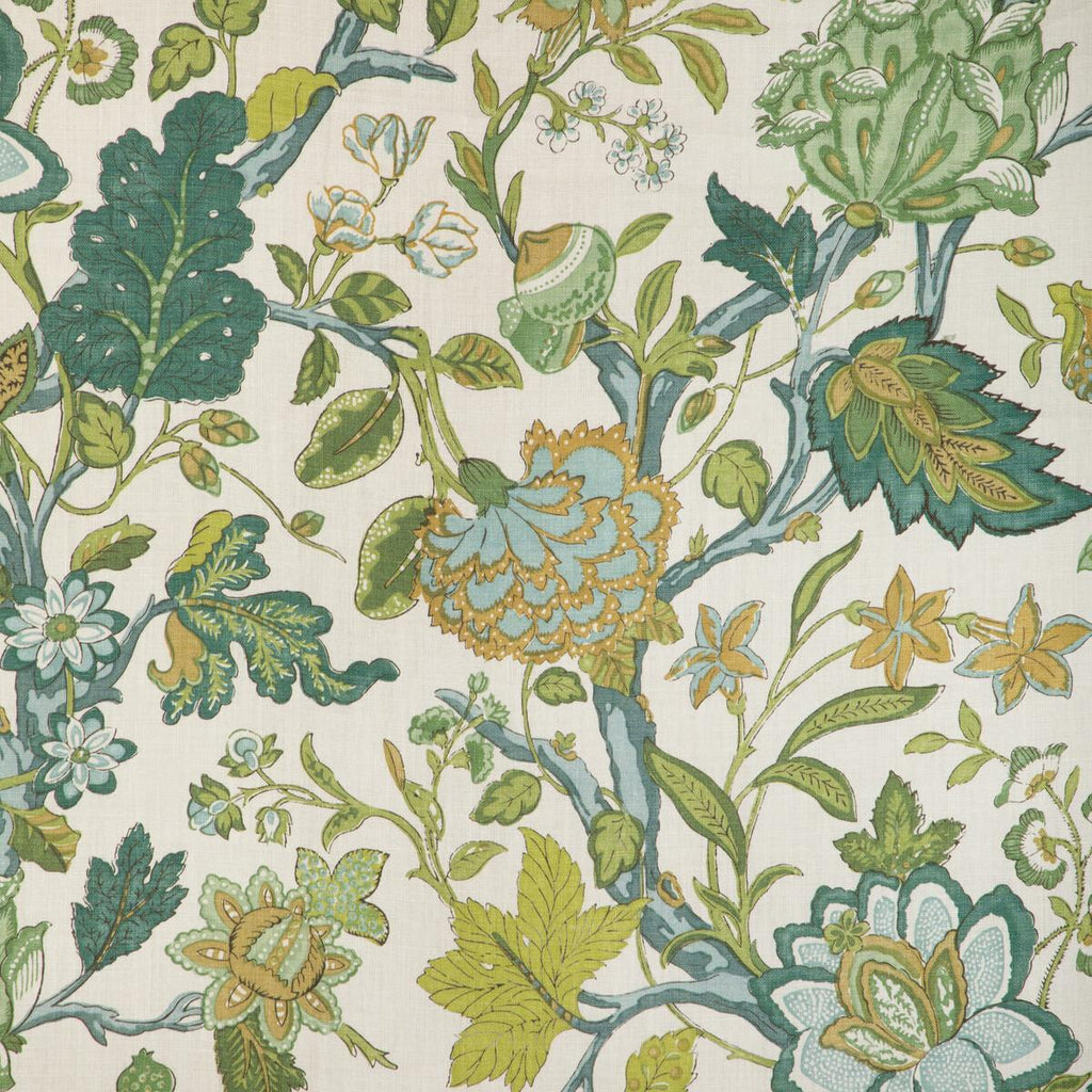 Lee Jofa HAZELWOOD PRINT GREEN Fabric