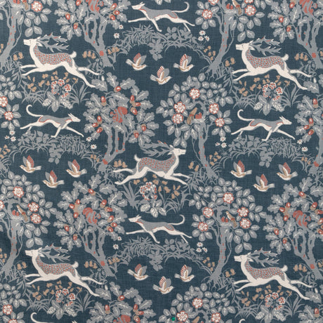Lee Jofa MILLE FLEUR PRINT DENIM Fabric