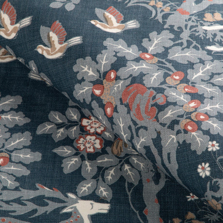 Lee Jofa MILLE FLEUR PRINT DENIM Fabric
