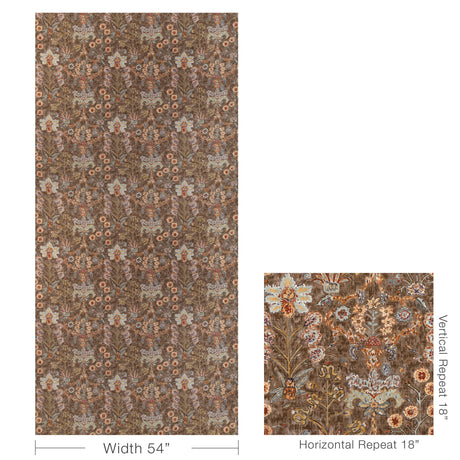 Lee Jofa KERMAN PRINT JAVA/SPICE Fabric