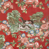 Lee Jofa WHIPPETS COTTON RED Drapery Fabric