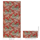 Lee Jofa WHIPPETS COTTON RED Drapery Fabric