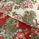 Lee Jofa WHIPPETS COTTON RED Drapery Fabric