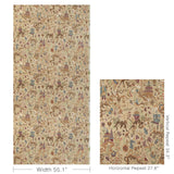 Lee Jofa CHINESE BROCADE SAND Fabric