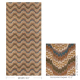 Lee Jofa FLAME EMBROIDERY FAWN Fabric