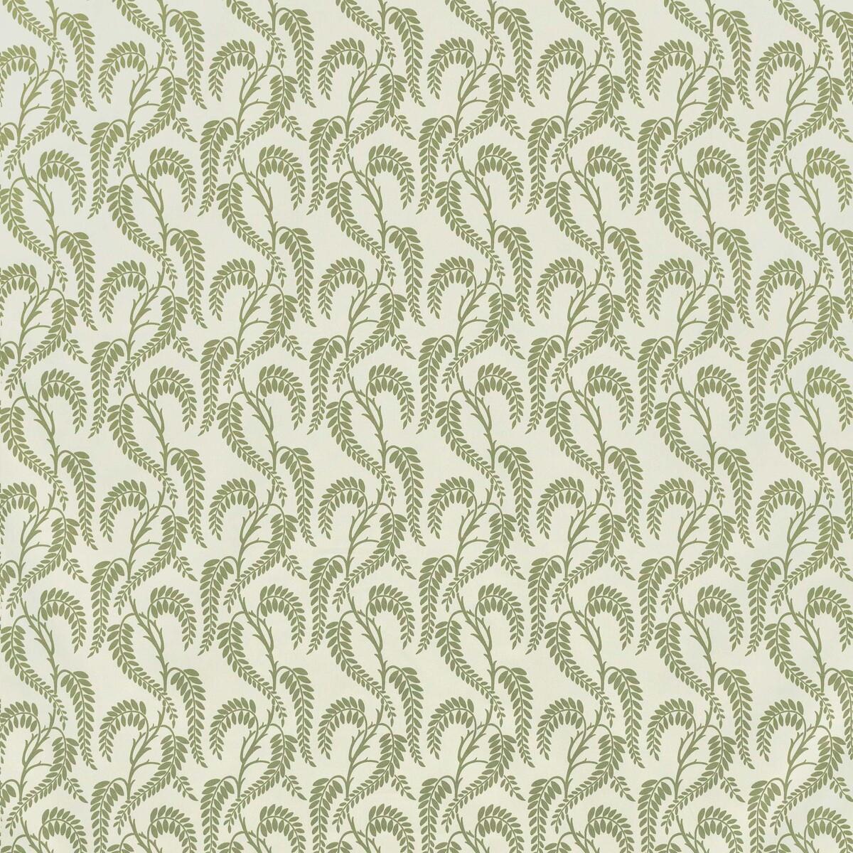 Lee Jofa WISTERIA SAGE ON WHITE Fabric