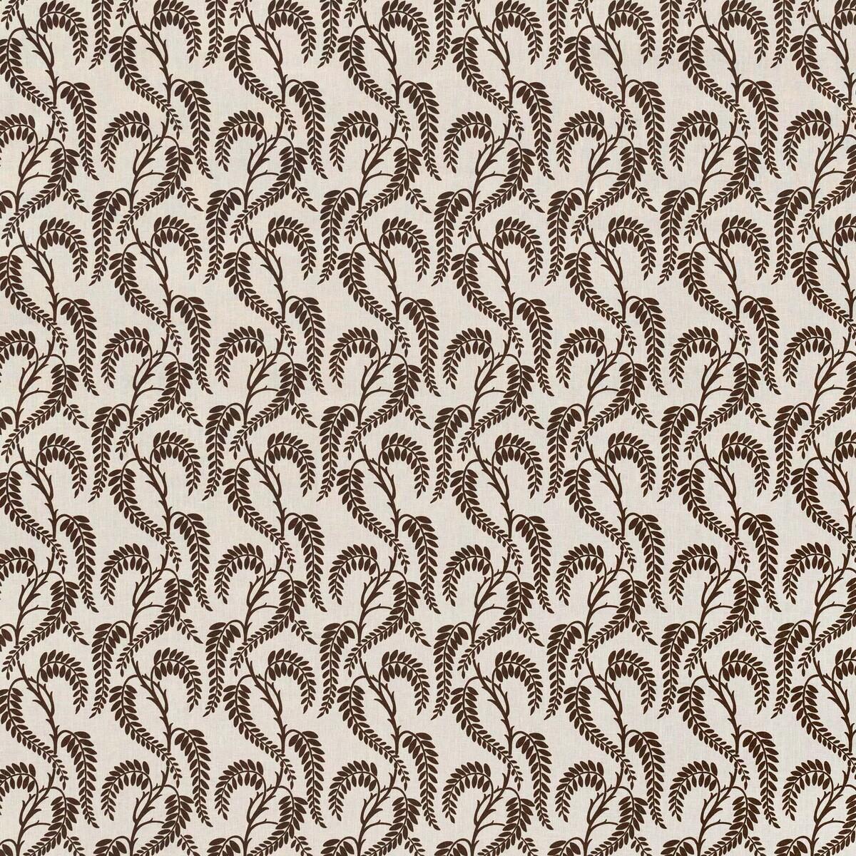 Lee Jofa WISTERIA BROWN WHITE LN Fabric
