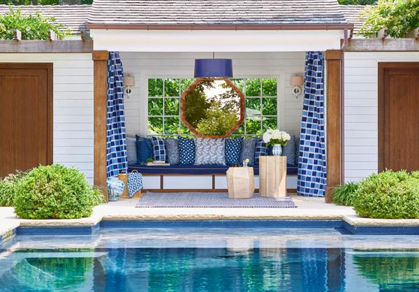 Kravet SEAPORT STRIPE MARINE Upholstery Fabric