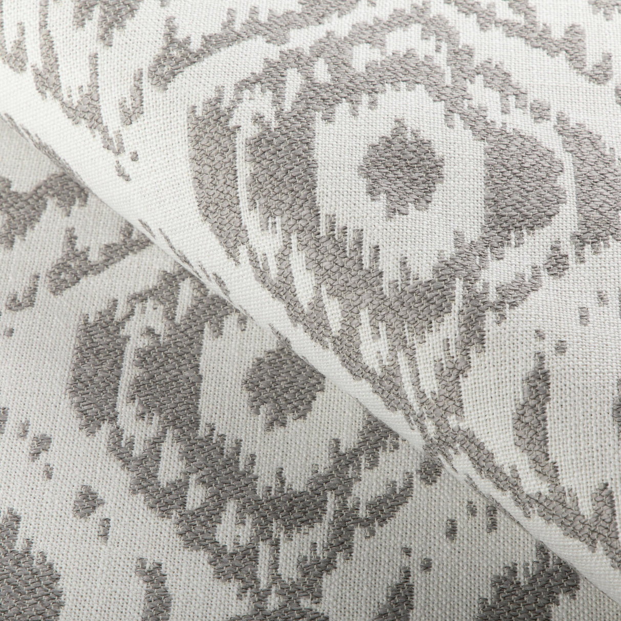 Kravet MILOS DAMASK CHARCOAL Upholstery Fabric