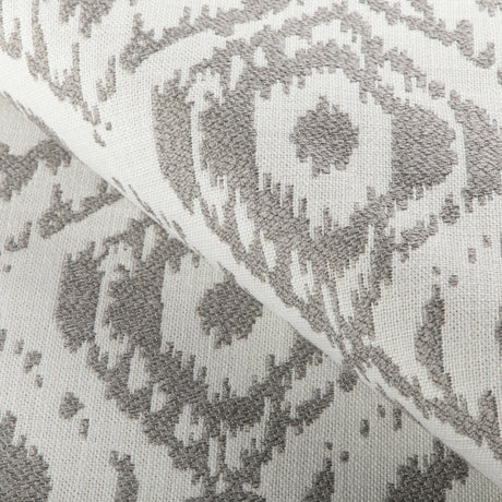 Kravet MILOS DAMASK CHARCOAL Upholstery Fabric