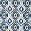 Kravet MILOS DAMASK MARINE Upholstery Fabric