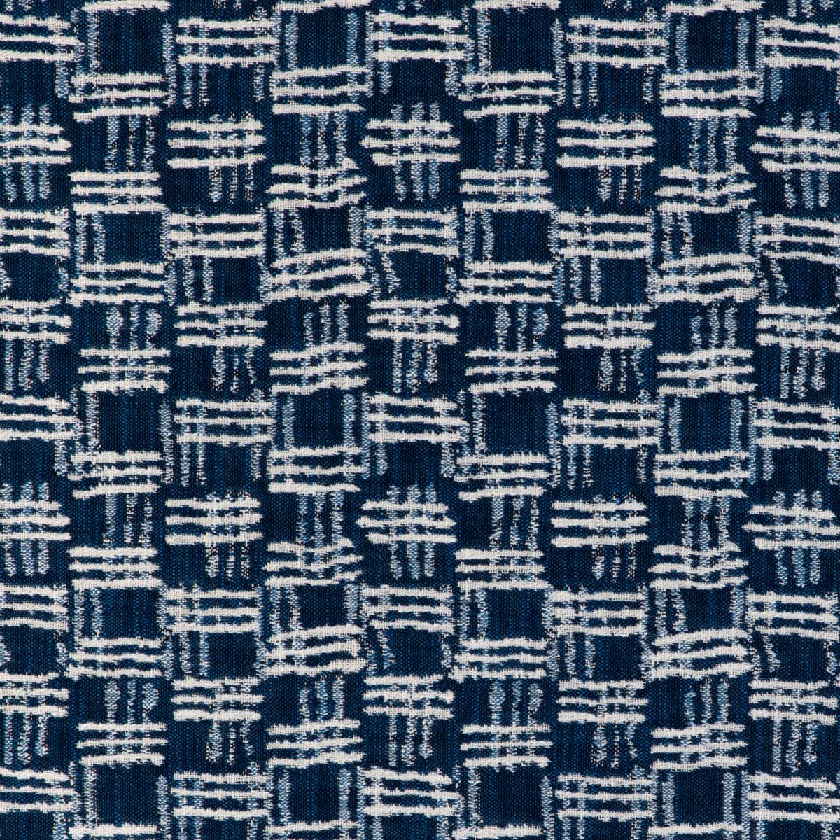 Kravet CROSS WAVES MARINE Fabric