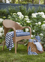 Kravet CROSS WAVES MARINE Upholstery Fabric