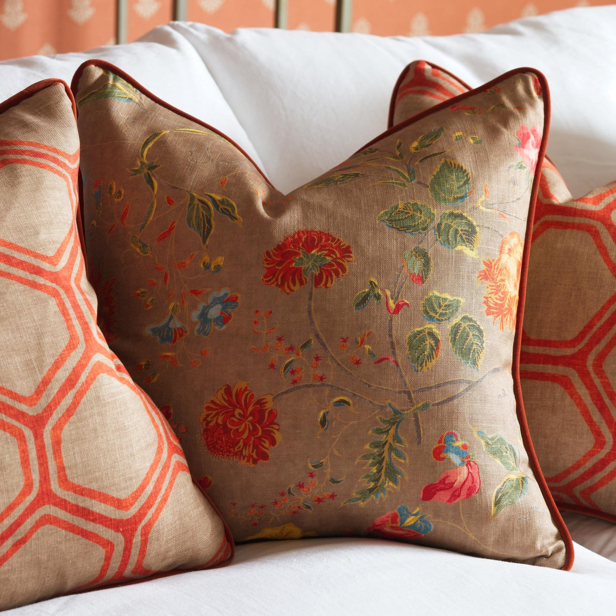 Andrew Martin PERGOLA NUTMEG Fabric