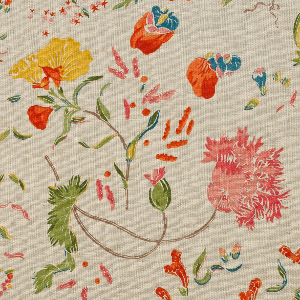 Andrew Martin WILD WOOD IVORY Fabric