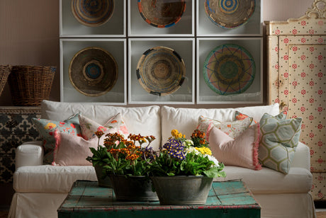 Andrew Martin WILD WOOD IVORY Fabric