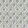 G P & J Baker Burford Embroidery Blue/Emerald Fabric