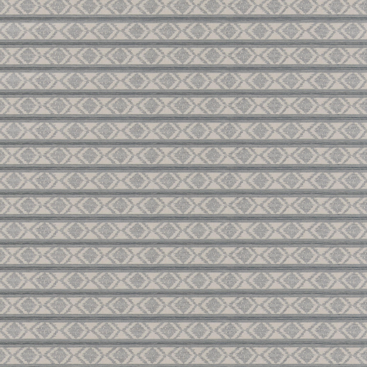 G P & J Baker BURFORD STRIPE BLUE Upholstery Fabric