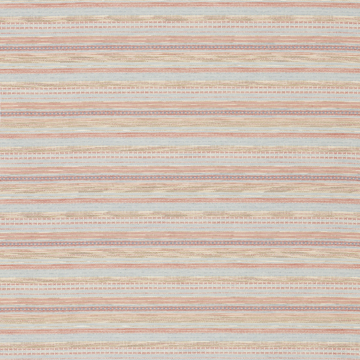 G P & J Baker FAIRFAX RED/BLUE Upholstery Fabric