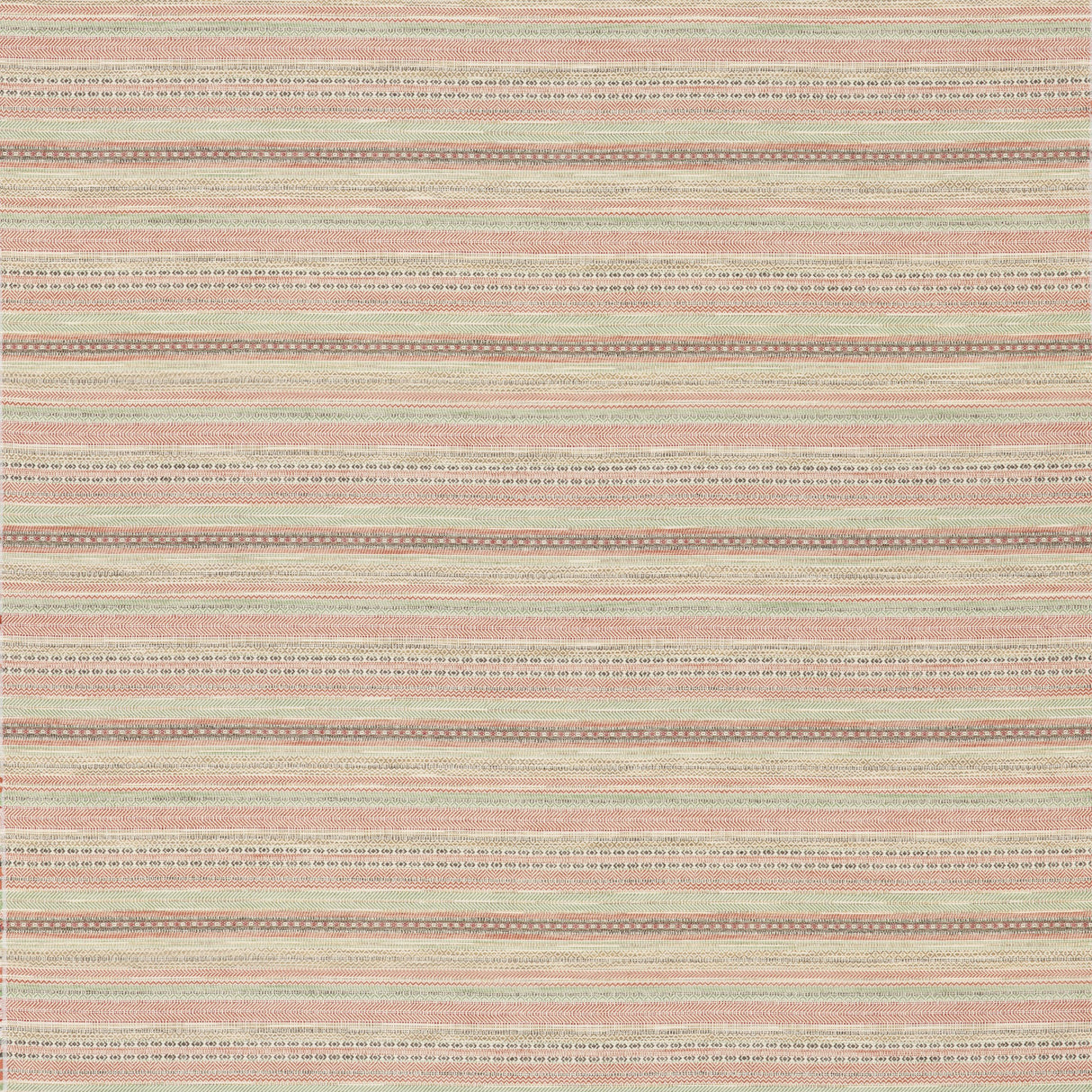 G P & J Baker FAIRFAX RED/GREEN Upholstery Fabric