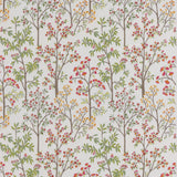 G P & J Baker PENALLY RED/GREEN Drapery Fabric