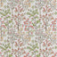 G P & J Baker PENALLY RED/GREEN Drapery Fabric