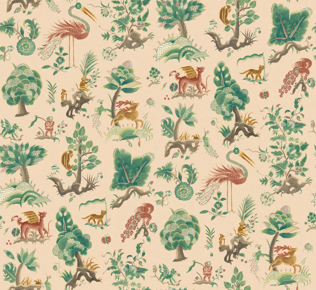 G P & J Baker GERTRUDE PLASTER Wallpaper