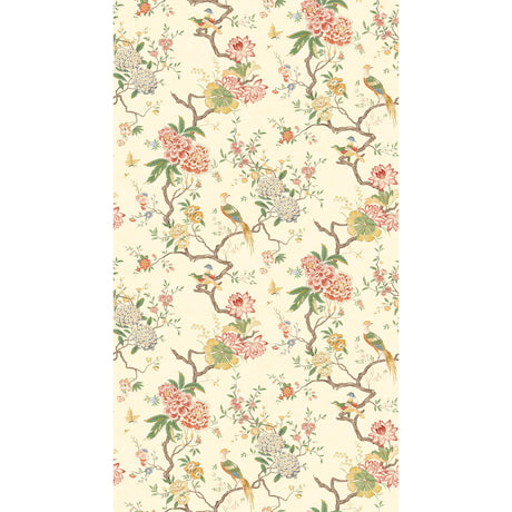 G P & J Baker ORIENTAL BIRD BLOSSOM Wallpaper