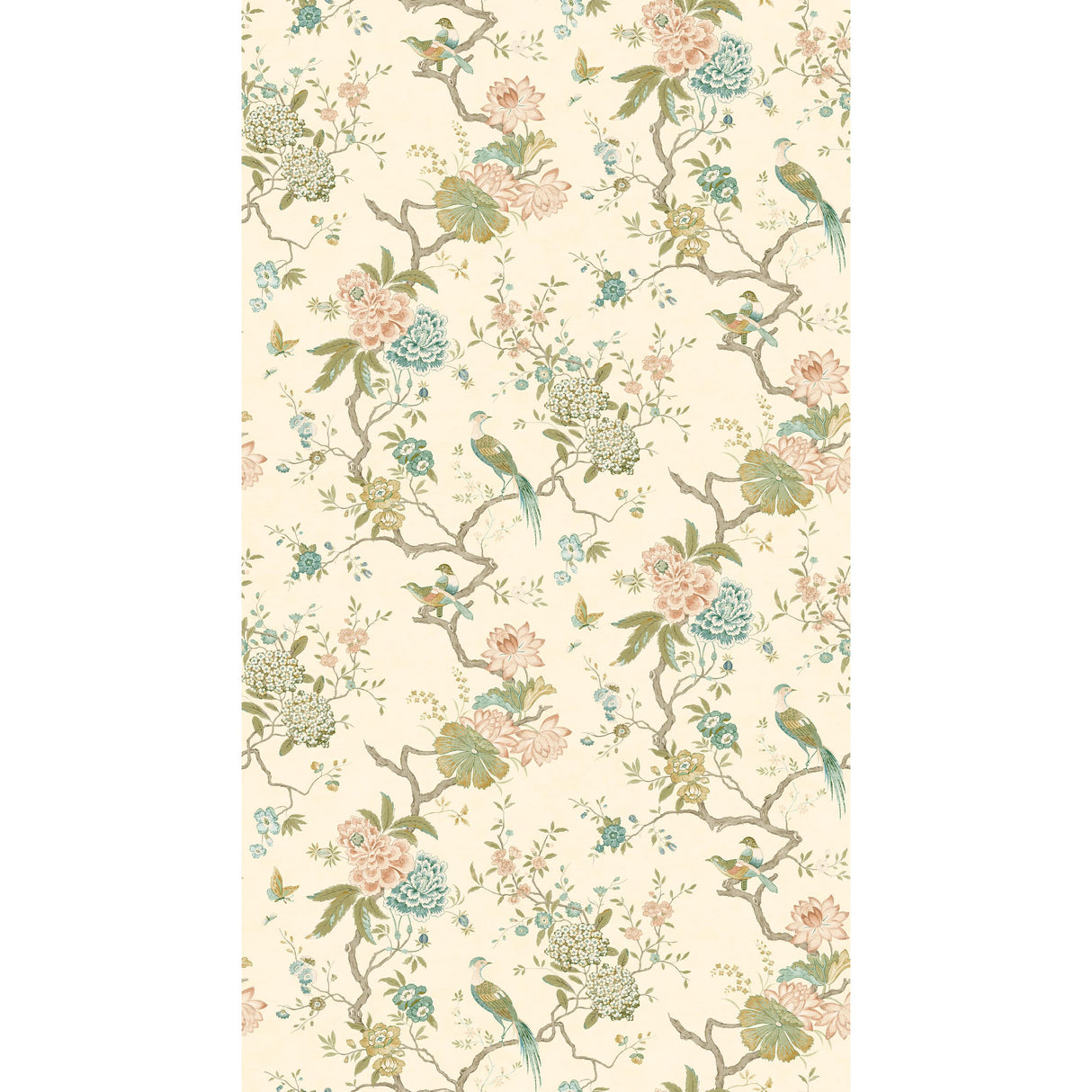 G P & J Baker ORIENTAL BIRD ANTIQUE Wallpaper