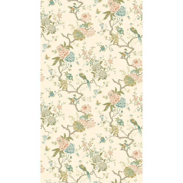 G P & J Baker ORIENTAL BIRD ANTIQUE Wallpaper