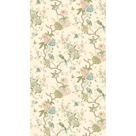 G P & J Baker ORIENTAL BIRD ANTIQUE Wallpaper