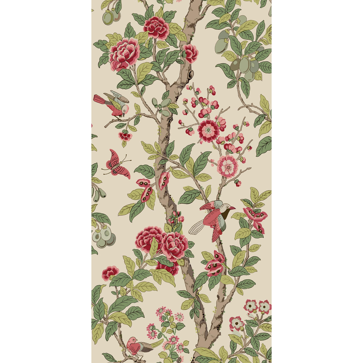 G P & J Baker ELDON ARCHIVE PINK Wallpaper
