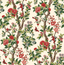 G P & J Baker ELDON RED/GREEN Wallpaper