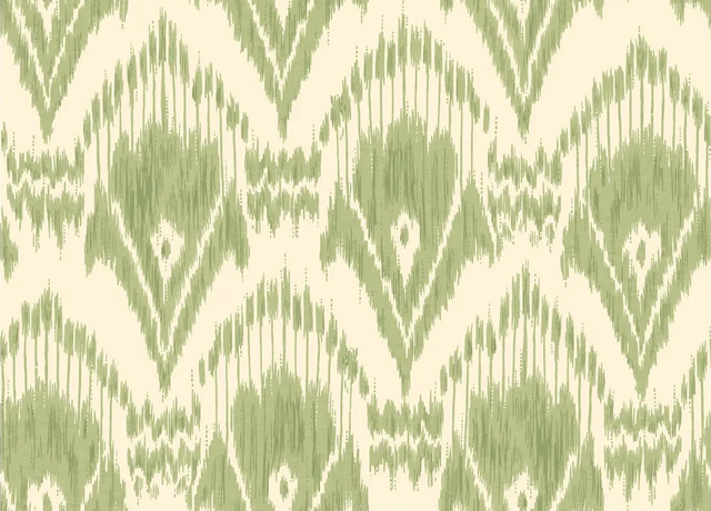 G P & J Baker ZARABAND GREEN Wallpaper