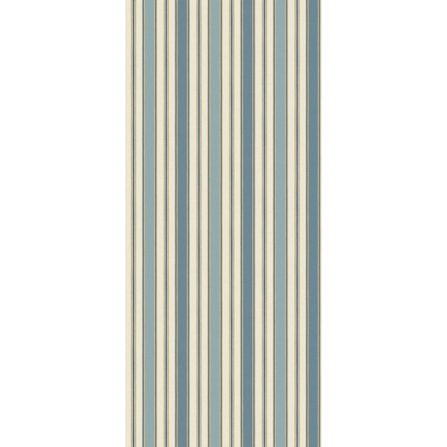 G P & J Baker MELBOURNE STRIPE BLUE Wallpaper