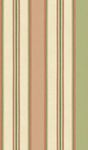 G P & J Baker MELBOURNE STRIPE SOFT RED/GREEN Wallpaper