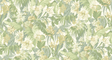 G P & J Baker TROPICAL FLORAL SOFT GREEN Wallpaper