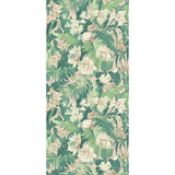 G P & J Baker TROPICAL FLORAL BLUSH/GREEN Wallpaper