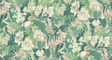 G P & J Baker TROPICAL FLORAL BLUSH/GREEN Wallpaper