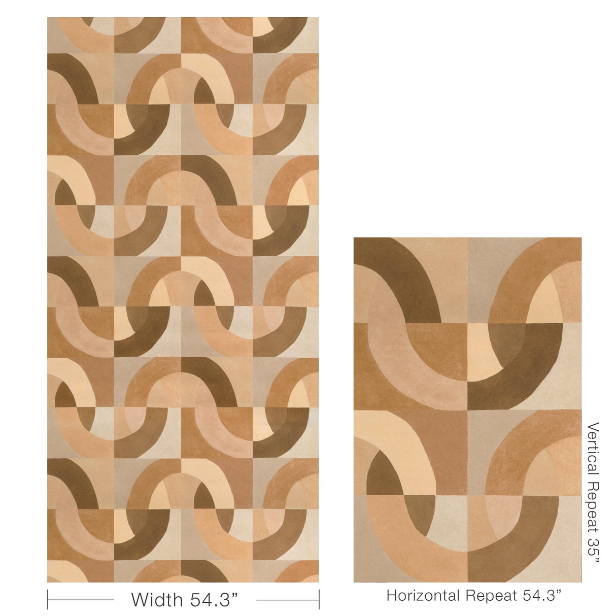 Lee Jofa COLONNADE PAPER DORADO Wallpaper