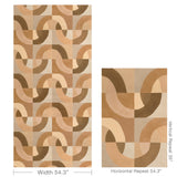 Lee Jofa COLONNADE PAPER DORADO Wallpaper