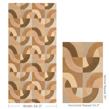 Lee Jofa COLONNADE PAPER DORADO Wallpaper