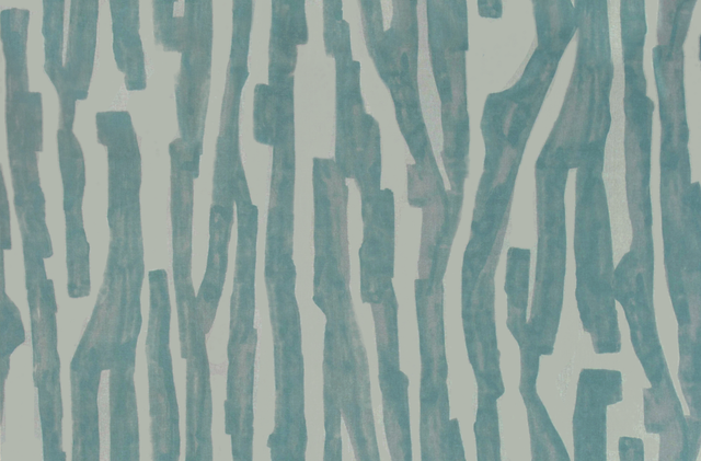 Lee Jofa INTARGIA PAPER AQUAMARINE Wallpaper