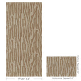 Lee Jofa INTARGIA PAPER BRONZE Wallpaper